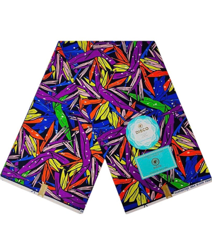 Summer breezy African print material 100% cotton