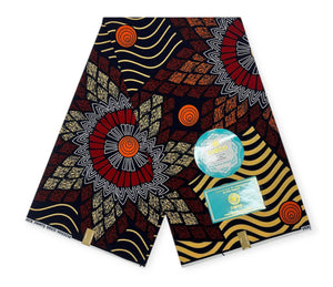 Super star African print material 100% cotton