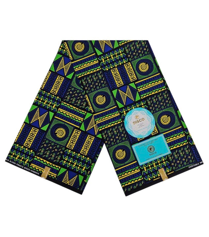 Kente African print material 100% cotton