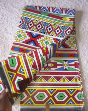 Ndebele Tribal African print fabric 100% cotton super java.