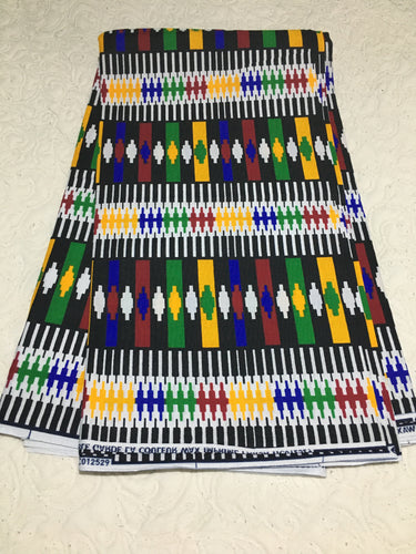 African print fabric.