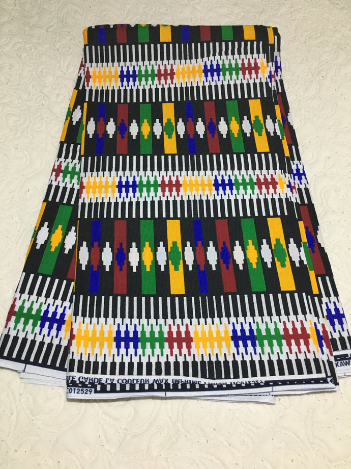 African print fabric.