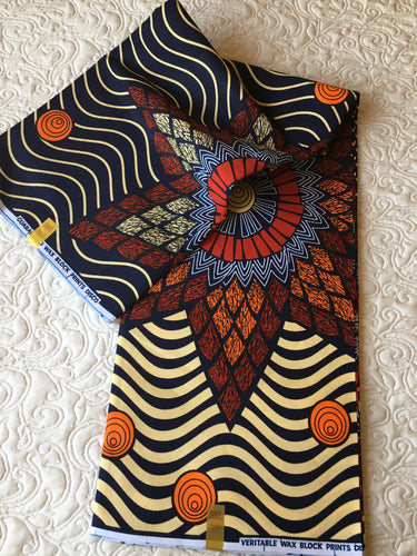 Super star African print material 100% cotton