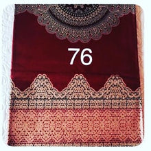 African Print fabric 100% cotton non-waxed.